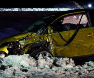 Karambol czterech aut na DK17. Wśród poszkodowanych noworodek