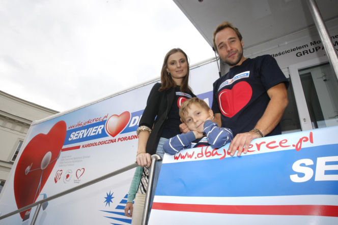 Halina Mlynkova i Łukasz Nowicki