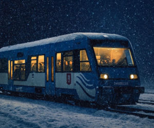 Koszmar na kolei! Pociągi utknęły w śniegu. Jesteśmy uwięzieni!