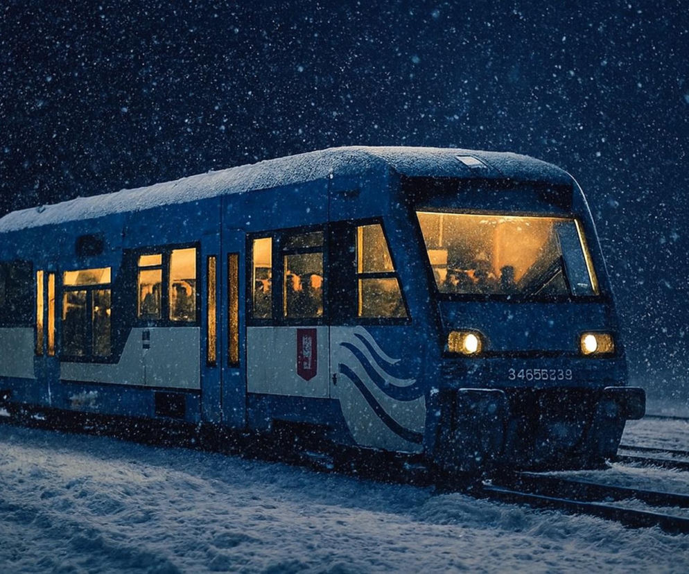 Koszmar na kolei! Pociągi utknęły w śniegu. Jesteśmy uwięzieni!