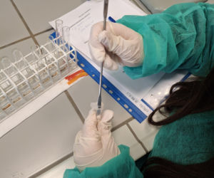 Młodzi naukowcy w akcji! Uczniowie eksperymentowali w laboratoriach Collegium Medicum