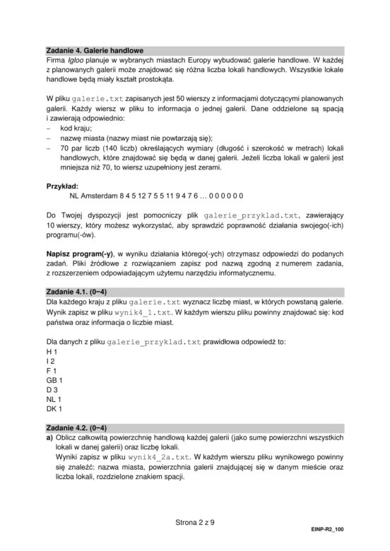Matura próbna 2021: Informatyka [POZIOM ROZSZERZONY] ARKUSZE CKE cz. 2