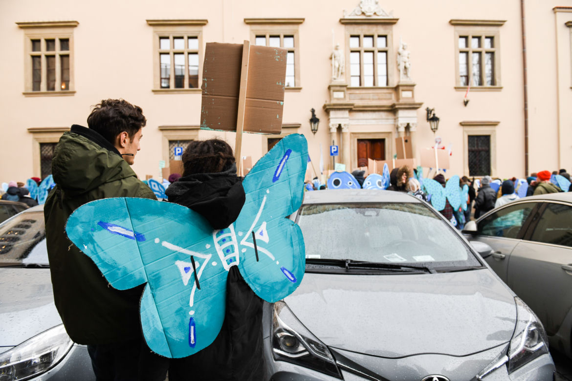 Kraków: Protest w sprawie Zakrzówka
