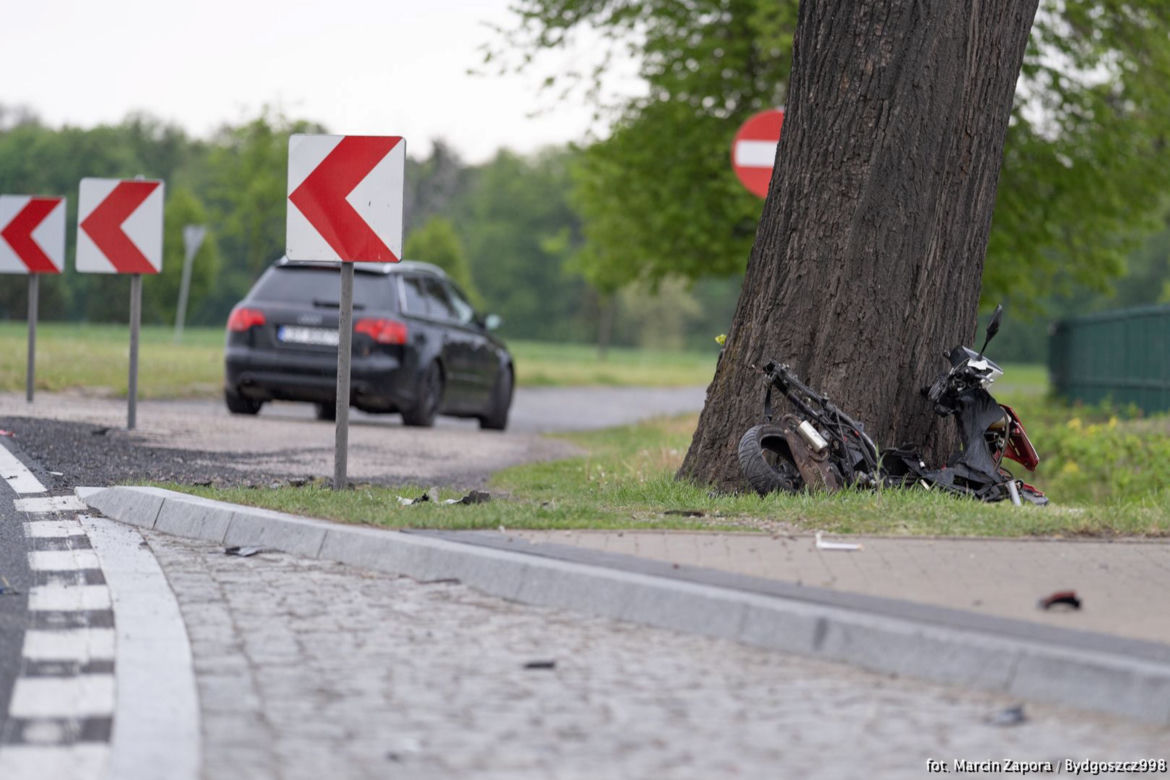 Rozjechał motocyklistę, powiesił się w lesie