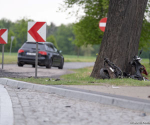 Rozjechał motocyklistę, powiesił się w lesie