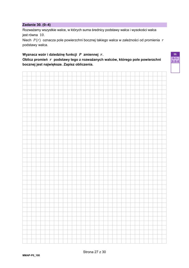 Matura poprawkowa 2026: matematyka - ARKUSZ CKE 24.08.2026