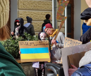 Ulicami Lublina przeszła po raz 6 Manifa. Tym razem - w geście solidarności z Ukrainą