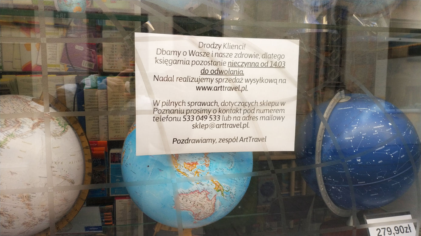 Opustoszały Poznań... 