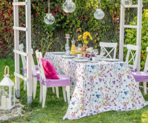 Aranżacja stołu na garden party