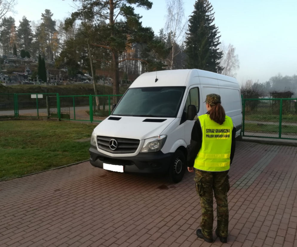 Skradziony Mercedes Sprinter odzyskany