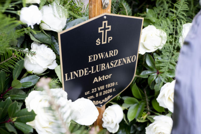 Tak teraz wygląda grób Edwarda Linde-Lubaszenki