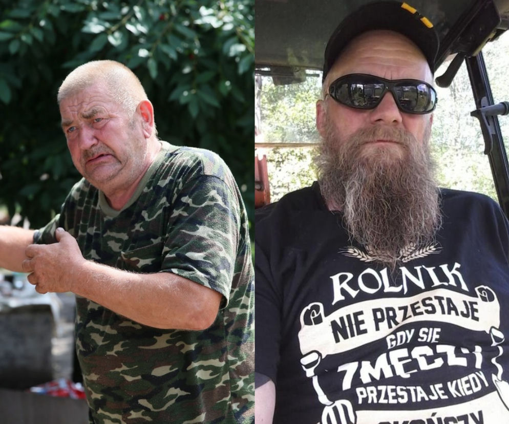 Rolnicy. Podlasie. Bali się dużych rogów. Gienek z Plutycz z wizytą u Maćka z Kundzicz