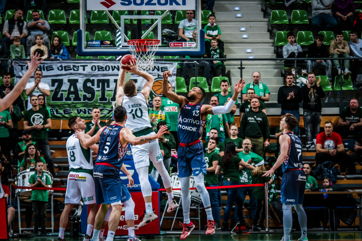 Enea Zastal BC Zielona Góra - Arriva Twarde Pierniki Toruń 98:88, zdjęcia z meczu