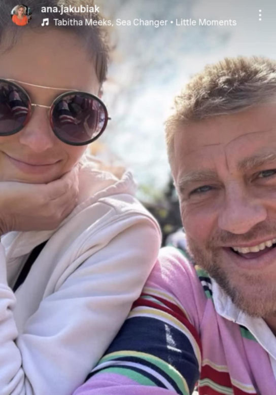 Tomasz Jakubiak z żoną