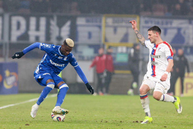 Górnik Zabrze - Lech Poznań: Zdjęcia ze szlagieru 20. kolejki PKO BP Ekstraklasy