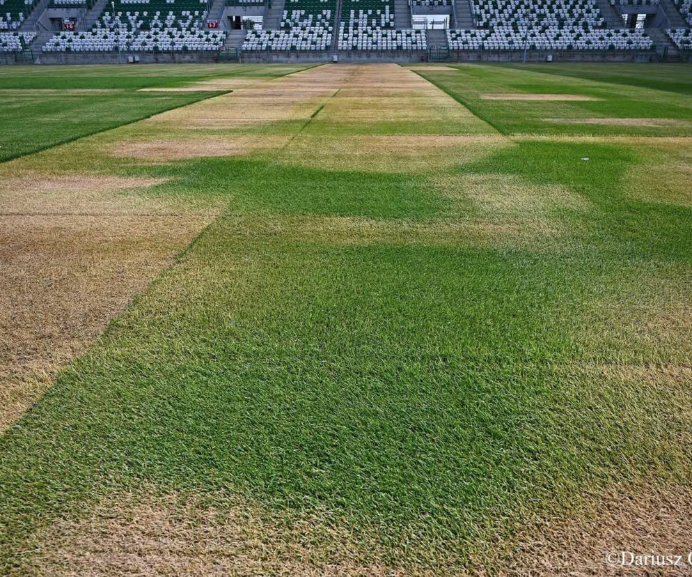 Scena zniknęła ze stadionu przy ul. Struga. Rozpoczeły sie prace regeneracyjne murawy