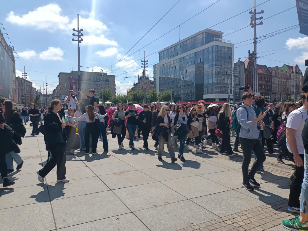 Korowód studencki rozpoczyna Juwenalia Śląskie 2025 w Katowicach