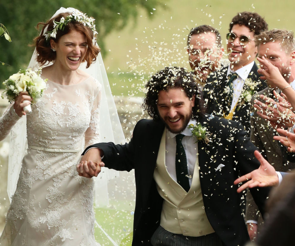  Kit Harington i Rose Leslie: zdjęcia ze ślubu