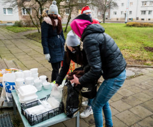 Gdańsk. Przeszła cztery operacje, ale żadna jej nie złamała. Razem z przyjaciółmi nakarmiła 500 osób