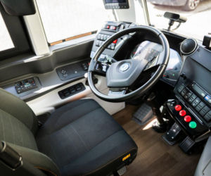 Elektryczny autobus z Hiszpanii testowany na stołecznych drogach