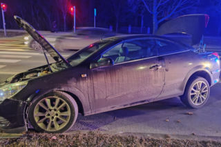 Mandat dla kierowcy. Za spowodowanie kolizji trzech aut w Lesznie