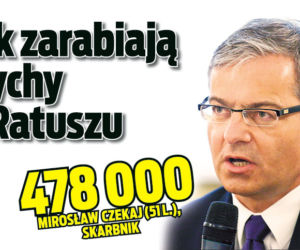 Tak zarabiają szychy w Ratuszu