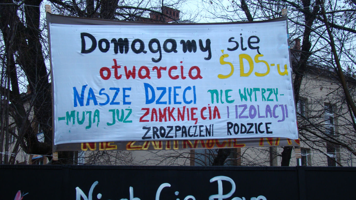 Rozpaczliwy apel opiekunów niepełnosprawnych