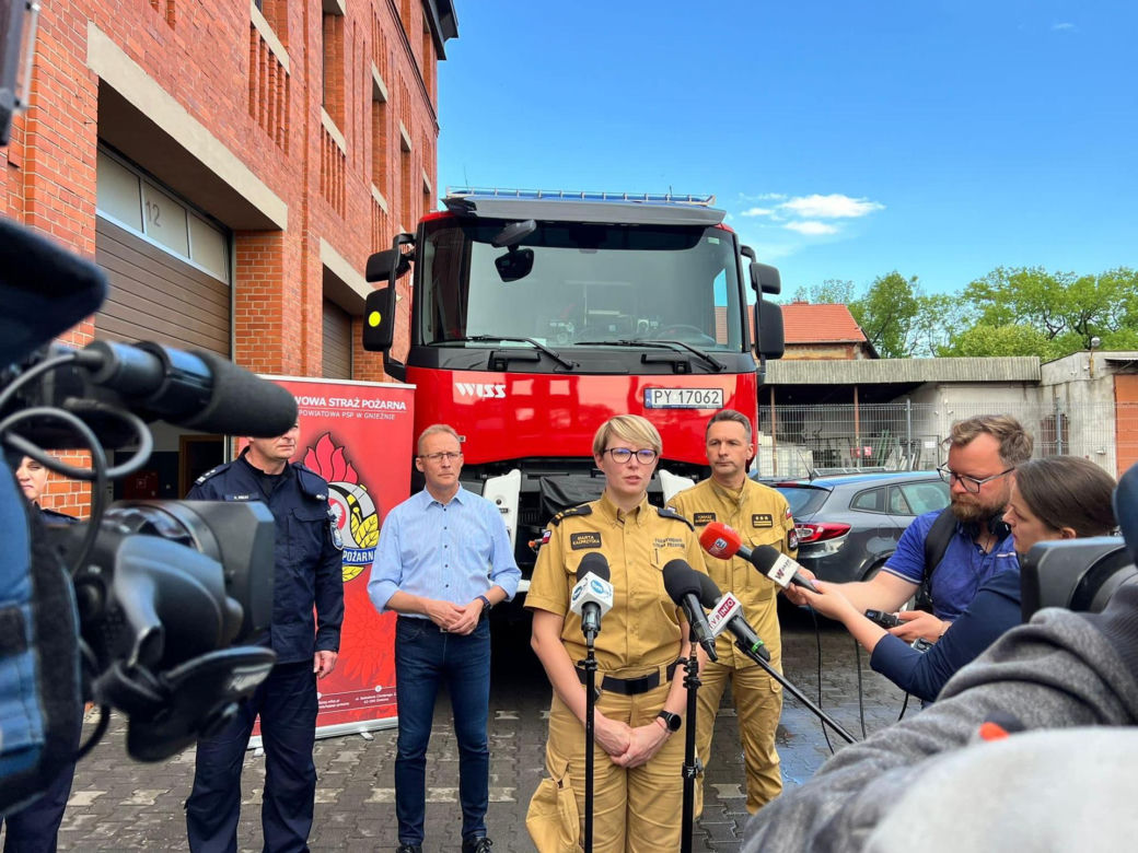 Pogodowy armagedon w Gnieźnie. Tak wyglądało miasto pod gradobiciu i ulewach [ZDJĘCIA]. 