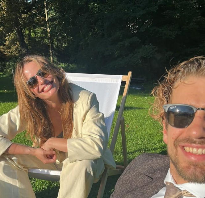 Jakub Popiwczak i jego żona Magda