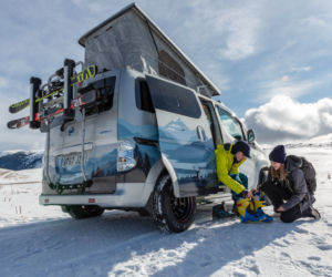 Nissan e-NV200 Winter Camper Concept