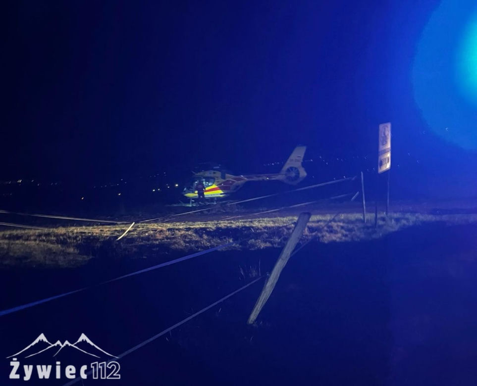Pożar budynku mieszkalnego w Pewel Ślemieńskiej