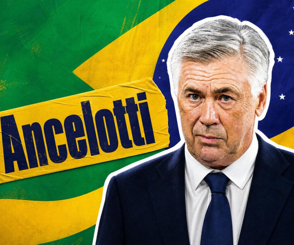 Carlo Ancelotti - Trener kraju Brazylia (Mundial 2026)