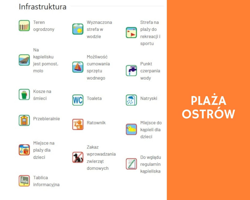 Plaża Ostrów