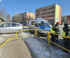 Wypadek na ulicy Radomskiej w Starachowicach