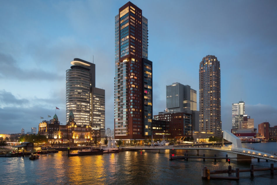 Wieżowiec De Rotterdam, Rem Koolhaas, OMA