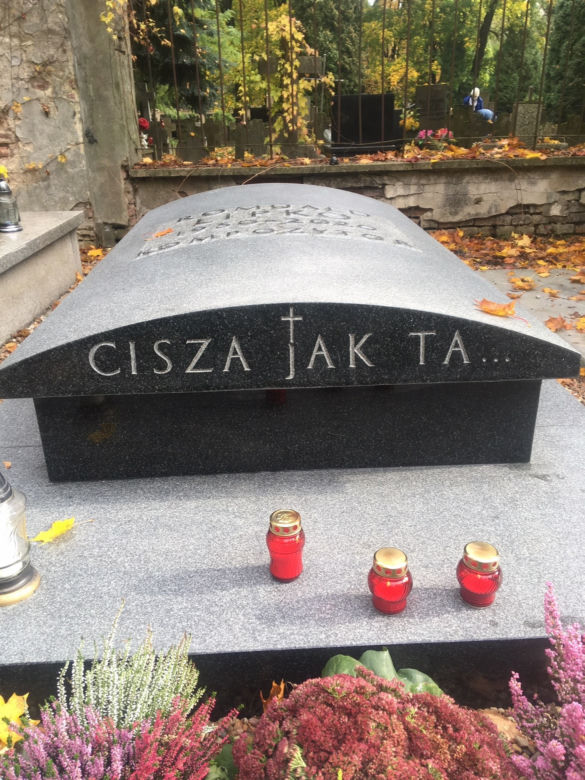 Grób Romualda Lipki
