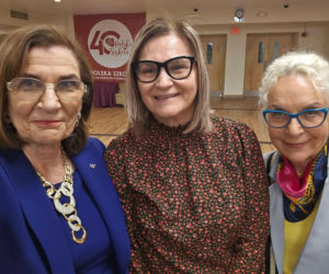 Szarfowanie marszałka PSD w Manville, NJ