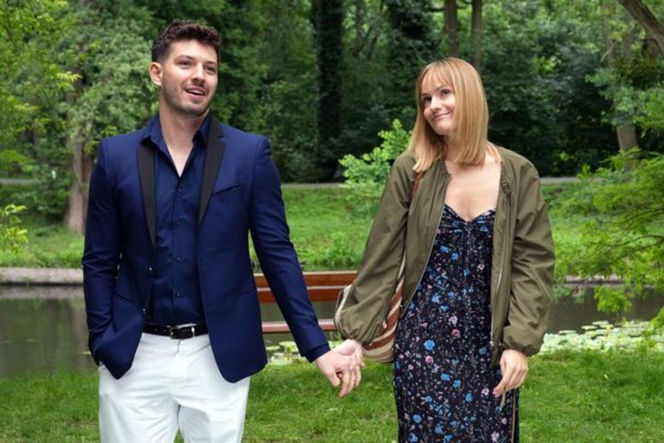 Barwy szczęścia odc. 3270. Justin (Jasper Sołtysiewicz), Ola (Michalina Robakiewicz)