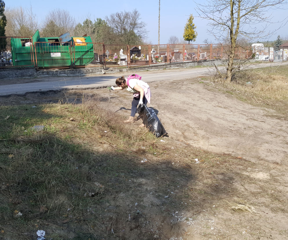 Sprzątanie na bydgoskim Miedzyniu