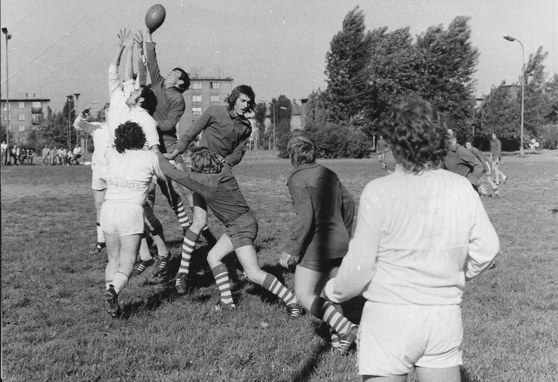 Naszym Kozłom stuknęło 45 lat! Rugbiści świętują jubileusz na boisku. 