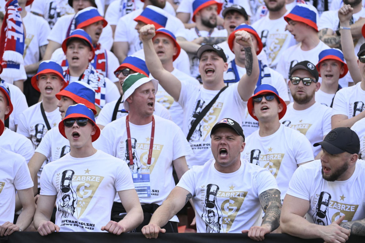 Kibice na finale Pucharu Polski: Górnik - Raków