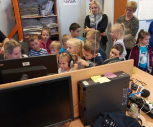 Recytowali i śpiewali. Dzieci z gminy Uchanie odwiedziły Radio ESKA Lublin