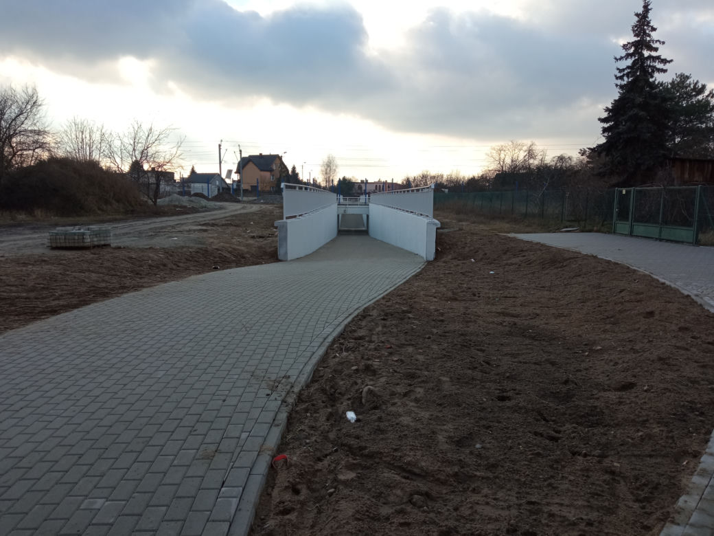 300 tysięcy złotych na utwardzenie ul. Okrężnej przed podziemnym przejściem