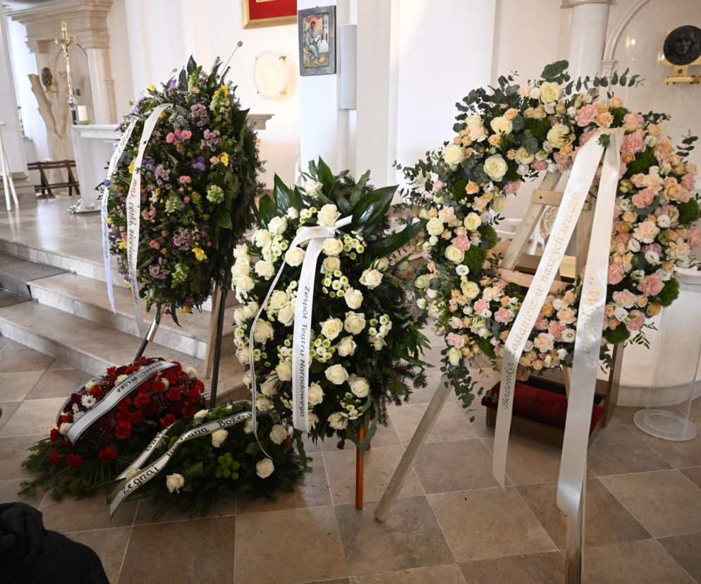 Pogrzeb Bożeny Dykiel