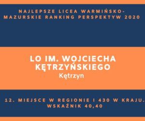 Perspektywy 2020. Najlepsze licea w województwie warmińsko-mazurskim. Zobacz RANKING TOP 20!