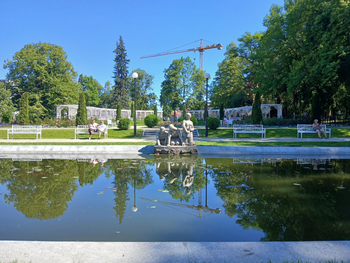 Przebudowa parku Planty w Białymstoku