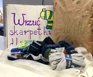 Zamiast ubrań i słodyczy... podziel się skarpetkami!