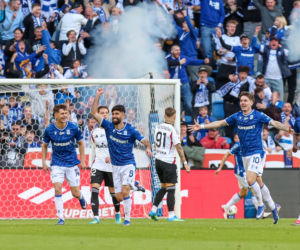 Lech Poznań - Legia Warszawa: Zdjęcia kibiców i zawodników z meczu 30. kolejki PKO BP Ekstraklasy