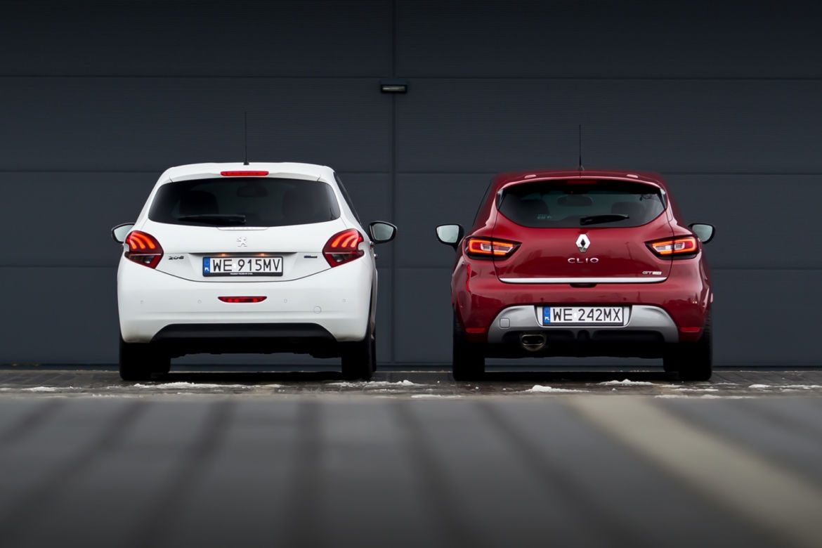 Renault Clio 1.2 TCe Intens GT Line vs. Peugeot 208 1.2 PureTech Style