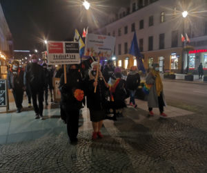 Polskie Babcie protetsują w Warszawie